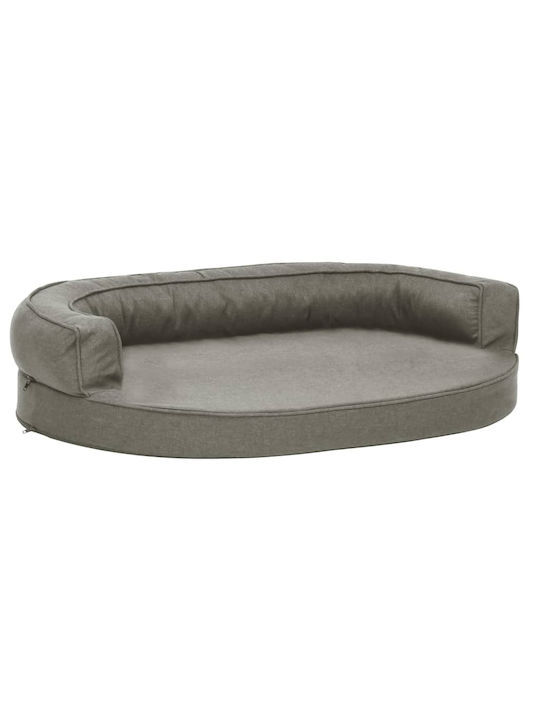 vidaXL Sofa Dog Bed Gray 75x53cm.