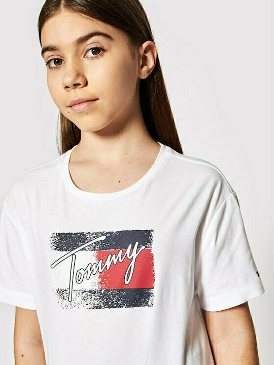 Kids' T-shirt White Flag