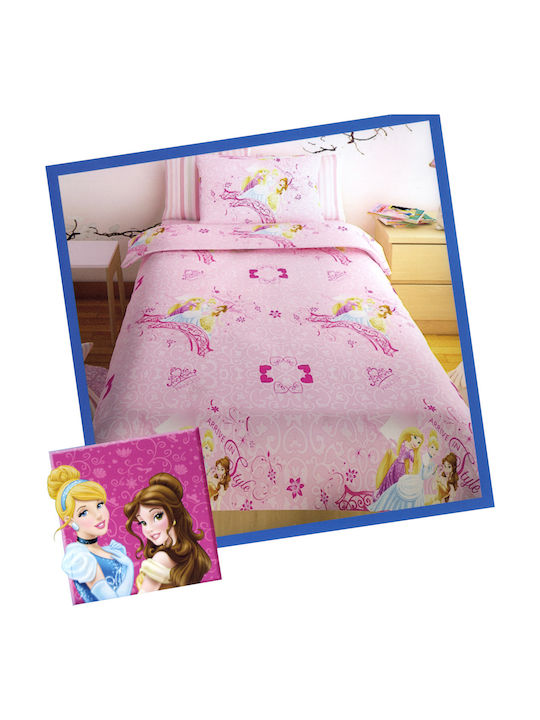 Disney Set Für Kinder Princess Flieder 2 Stücke Lila 160x250cm