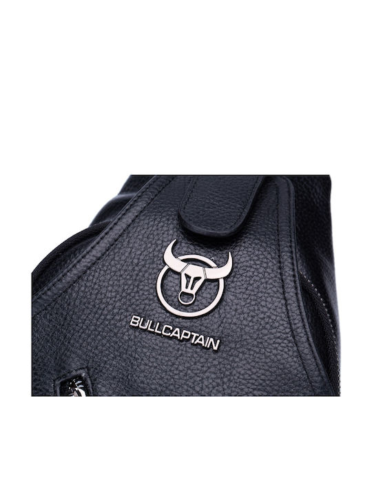 XB-131 Leather Men's Bag Sling Black
