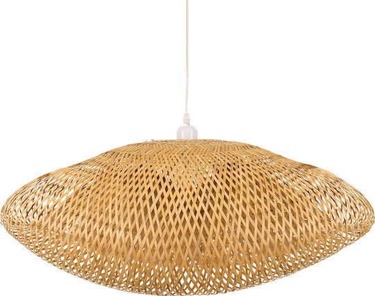 GloboStar Mexico Lustră Bej Boem Rețea cu Dulie E27 85x55x36cm.