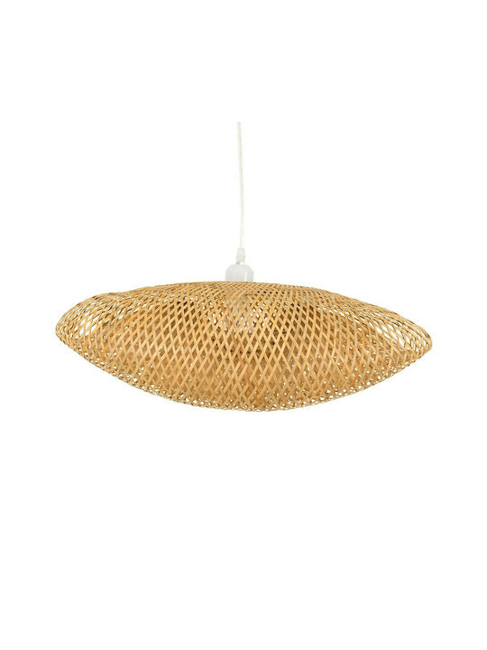 GloboStar Mexico Pendant Light Beige Boho Grid with Socket E27 65x46x30cm