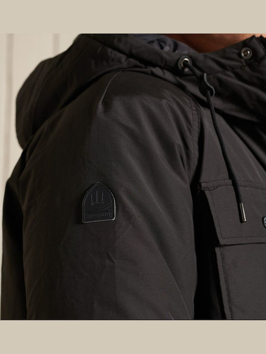 Mountain Winter Jacke Parka Schwarz