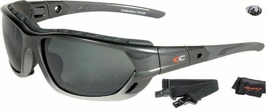Cofra Combowall Safety Glasses for Protection with Gray Lenses Tinted 1pcs