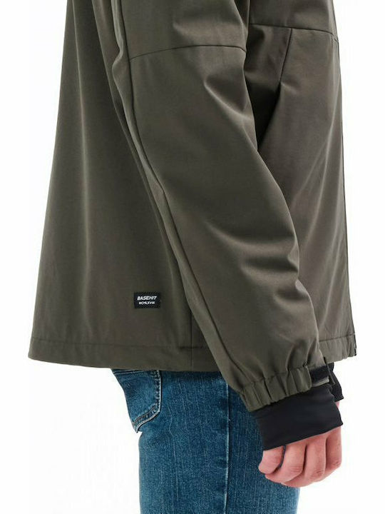 Khaki Men's Jacket Army
