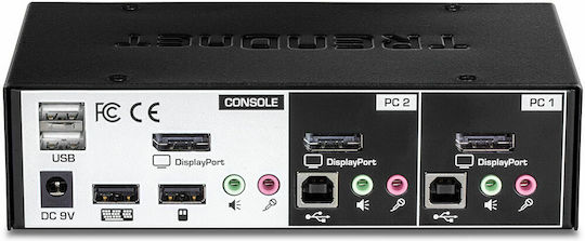 Trendnet 2-Port DisplayPort KVM Switch