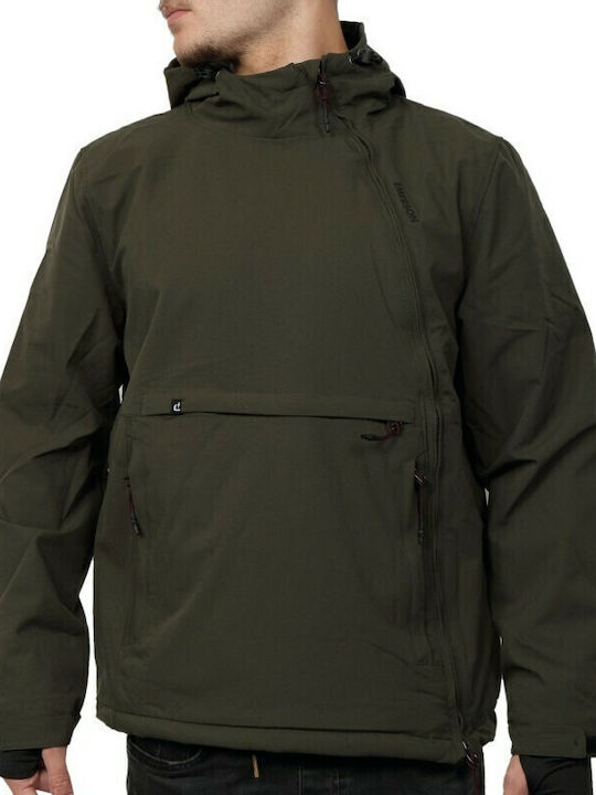Winter Jacke Wasserdicht und Winddicht Army Green