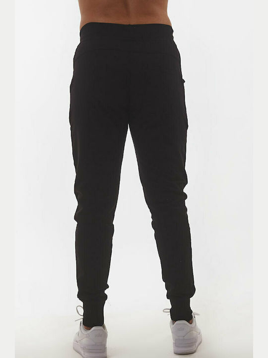 Bodymove Men's Sweatpants with Rubber Black