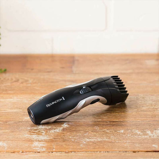 Remington Επαναφορτιζόμενη Κουρευτική Μηχανή Μαύρη MB320C