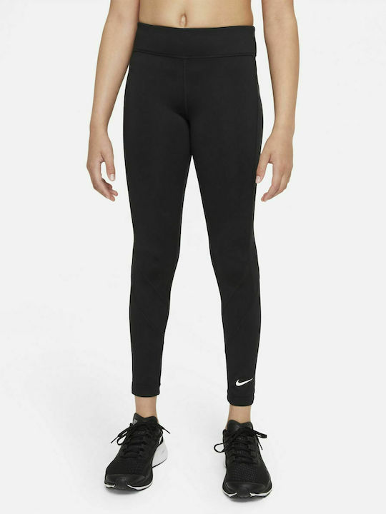 Детски Клин Дълъг Dri-Fit Черен One Luxe Jr