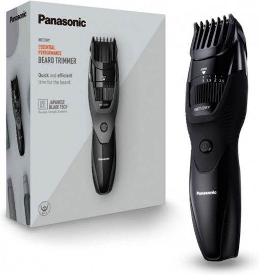 Panasonic ER-GB43-K503 Περιστρεφόμενη Ξυριστική Μηχανή Προσώπου / Σώματος Επαναφορτιζόμενη / Απλές Μπαταρίες