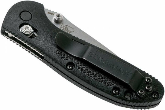Benchmade Griptilian Mini Σουγιάς Μαύρος σε Θήκη