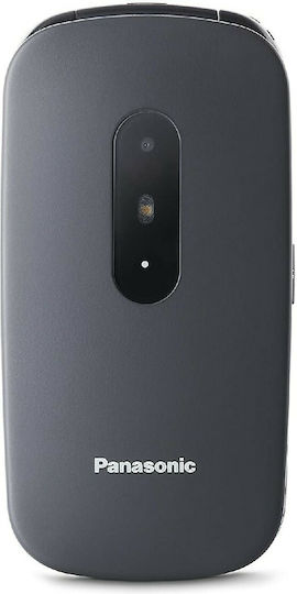 Panasonic KX-TU446 Single SIM Telefon Mobil cu Butoane Mari Gri