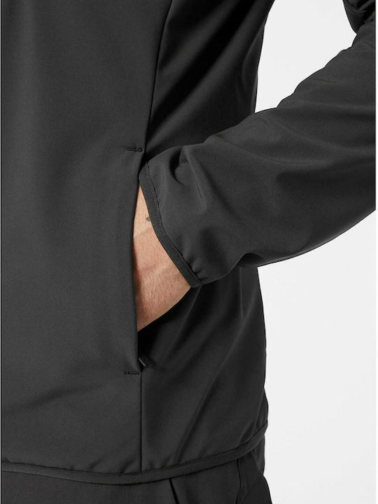 Winter Jacket Softshell Waterproof and Windproof Black