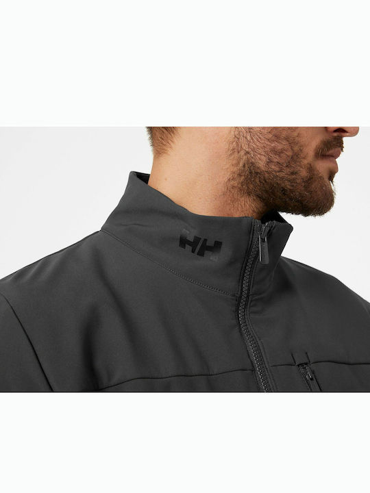 Winter Jacket Softshell Waterproof and Windproof Black