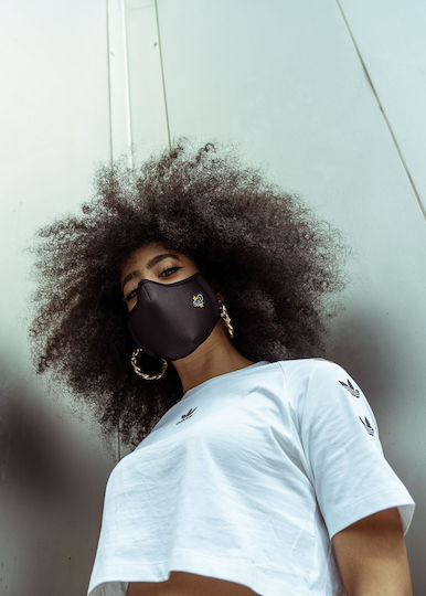 Crep Protect Face Covering Original Mască de protecție Țesătură Negru CP033 1buc