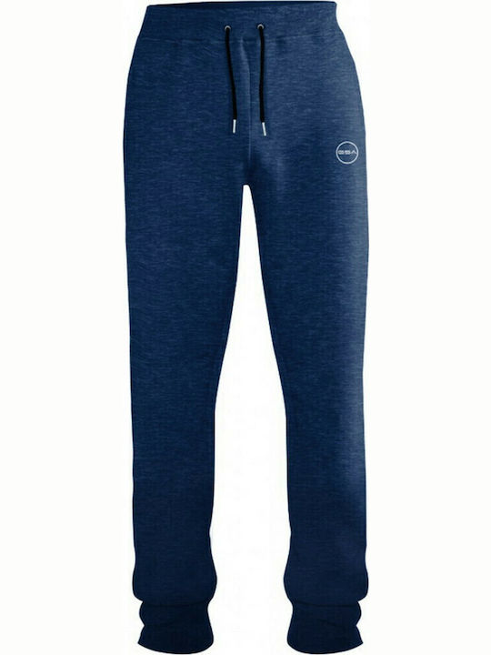Men's Sweatpants with Elastic Navy Blue