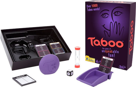 Επιτραπέζιο Παιχνίδι Taboo Ελληνική Έκδοση για 4+ Παίκτες 13+ Ετών Hasbro