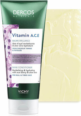 Vichy Dercos Nutrients Conditioner Hydration for All Hair Types 200ml