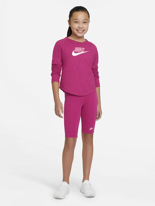 Kids Legging Sports Short Fuchsia Sportswear