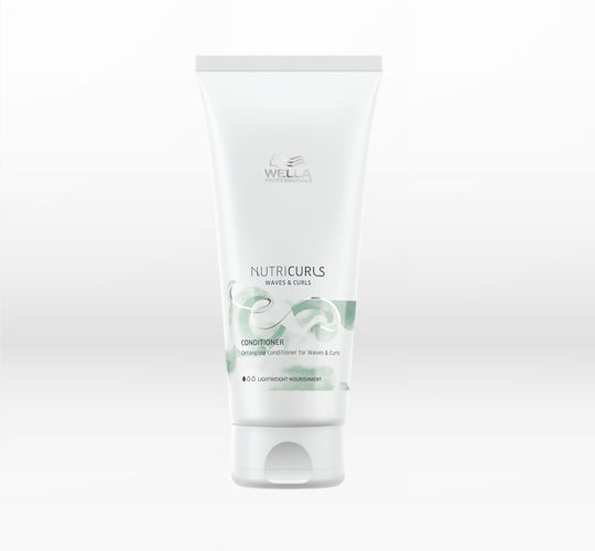 Wella Nutricurls Waves & Curls Conditioner Αναδόμησης/Θρέψης για Σγουρά Μαλλιά 200ml