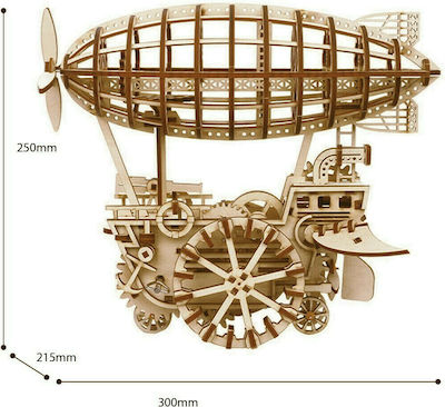 Robotime Wooden Construction Toy Air Vehicle 3D Kid 12++ years