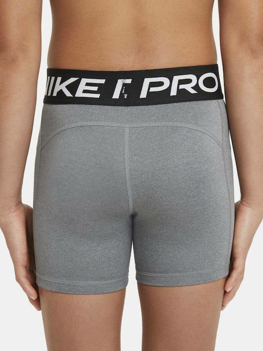 Kids Legging Sports Short Dri-Fit Gray Pro
