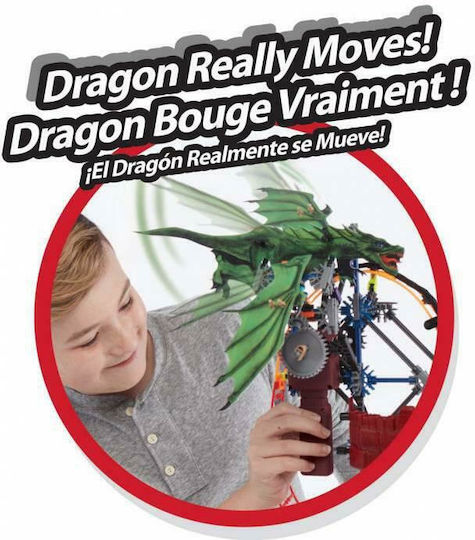 K'Nex Παιχνίδι Κατασκευών Πλαστικό Dragon's Revenge Thrill για Παιδιά 7+ Ετών