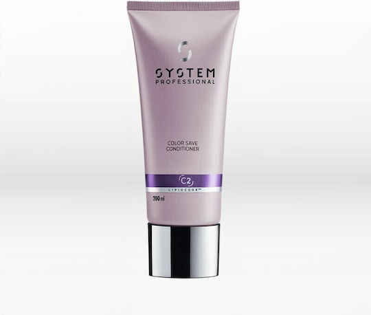 System Professional Fibra Color Save Conditioner Color Maintenance for Coloured Hair 200ml