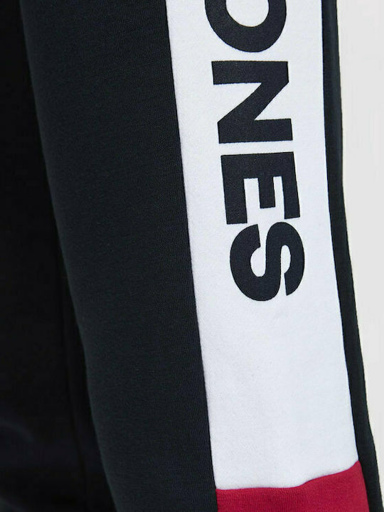 Cargo Παντελόνι Φόρμας με Λάστιχο Navy Μπλε