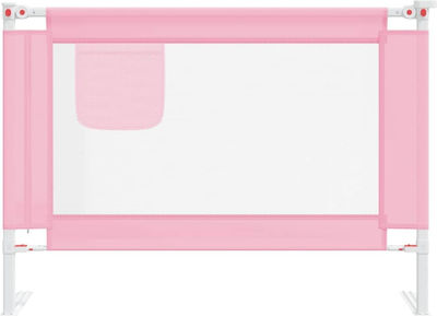 vidaXL Bed Rails in Pink Color 90x25cm 1pcs