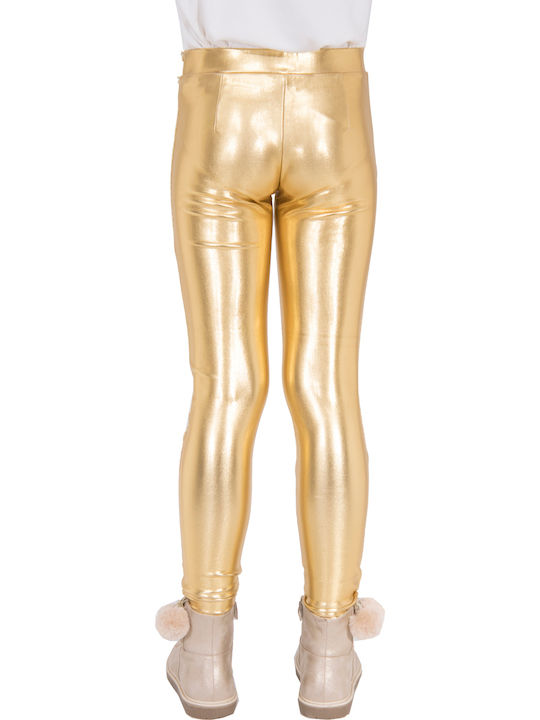 Kids Legging Long Gold