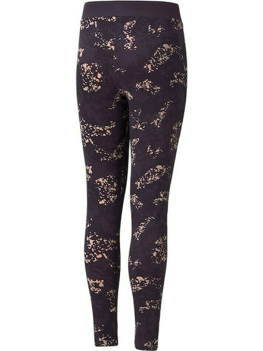 Puma Leggings pentru Copii Lung Violet