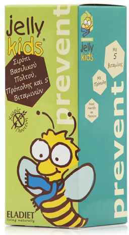 Eladiet Jelly Kids Prevent Βιταμίνη για Ενέργεια, Ενίσχυση του Ανοσοποιητικού & τα Μαλλιά 150ml