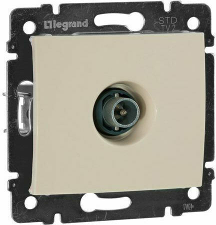 Legrand Valena TV-Buchse Terminal in Beige Farbe 774330
