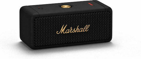 Marshall Emberton Waterproof Bluetooth Speaker 20W with Battery Life up to 20 hours Black Brass