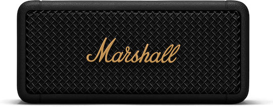 Marshall Emberton Waterproof Bluetooth Speaker 20W with Battery Life up to 20 hours Black Brass