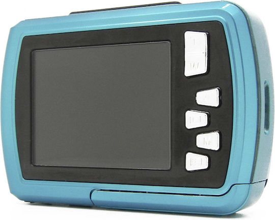 EasyPix W2024 Compact Camera 16MP with Thermal Printing Blue