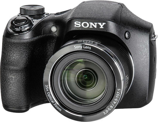 Sony H300 Compact Φωτογραφική Μηχανή 20.1MP Οπτικού Ζουμ 35x Μαύρη