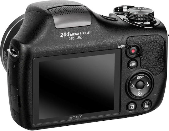 Sony H300 Compact Φωτογραφική Μηχανή 20.1MP Οπτικού Ζουμ 35x Μαύρη