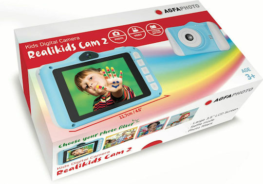 AgfaPhoto Realikids Cam 2 Children's Camera 12MP Blue