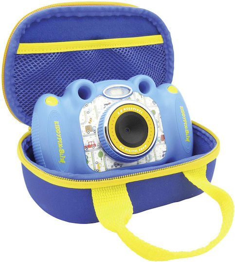 EasyPix KiddyPix Blizz Children's Camera 2MP with Thermal Printing Optical Zoom 4x Blue