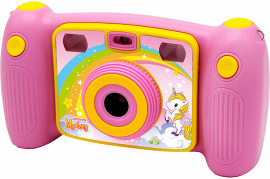 EasyPix KiddyPix Mystery Compact Φωτογραφική Μηχανή 1.3MP με Οθόνη 2" και Ανάλυση Video Full HD (1080p) Ροζ