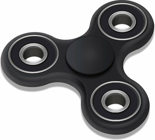 Fidget Spinner ABS Plastic Three Leaves 2 minutes Πλαστικό Μαύρο