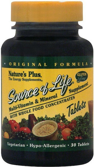 Nature's Plus Multivitamină pentru Energie 30 Tablete