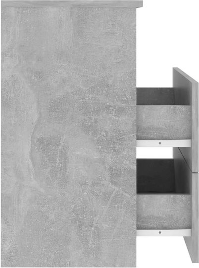 Nachttische Grey 2Stück 50x32x60cm