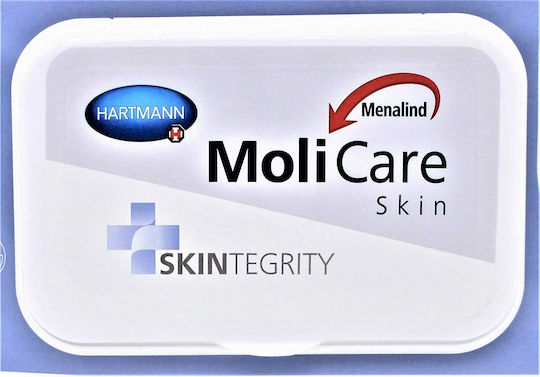 Hartmann Menalind Molicare Skintegrity Wipes for Hands & Body Bedridden / Patients 50 Pieces