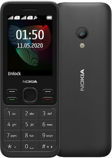 Nokia 150 (2020) GR Dual SIM Mobile with Buttons (Greek Menu) Black