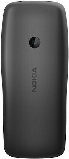 Nokia 110 (2019) Dual-SIM Handy mit Tasten (Englisches Menü) Schwarz