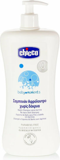 Chicco Baby Moments Shampoo-Bath Without Tears 750ml with Pump